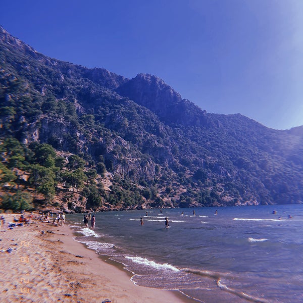 Photo taken at İztuzu Beach by Yağmur on 8/2/2023