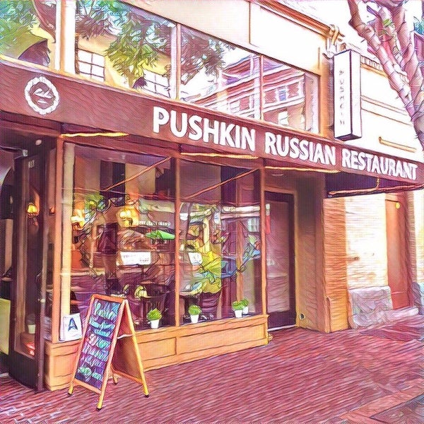 Photo taken at Pushkin Restaurant by Pushkin Restaurant on 1/31/2017