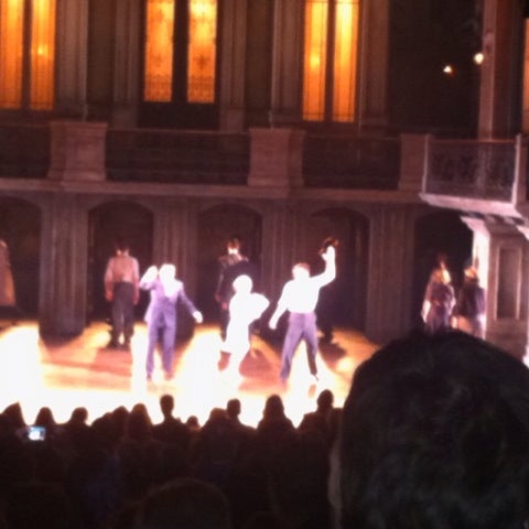 Photo taken at Evita on Broadway by german r. on 12/19/2012