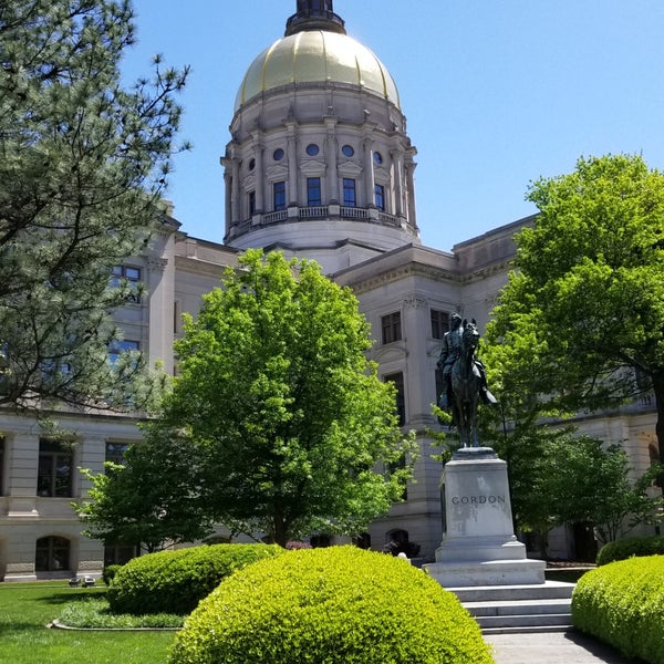 Photo taken at Georgia State Capitol by Thiago P. on 4/29/2018