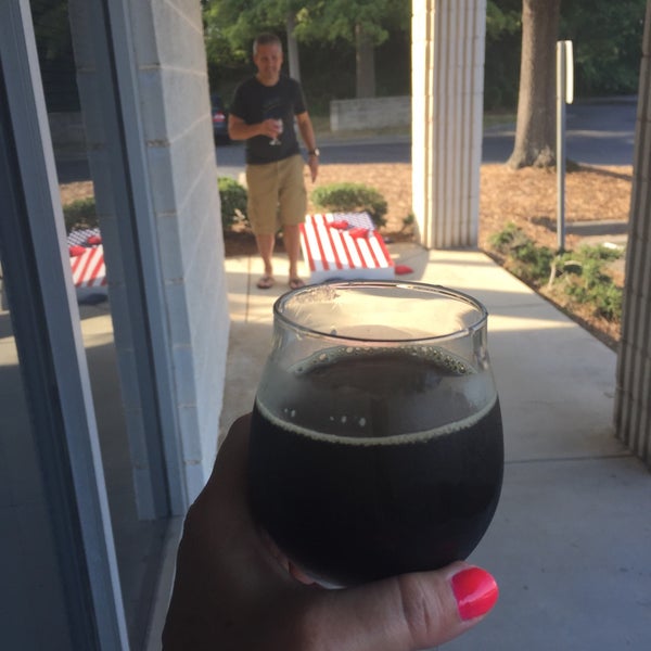 Photo taken at Thirsty Nomad Brewing Co. by Jill on 8/6/2016