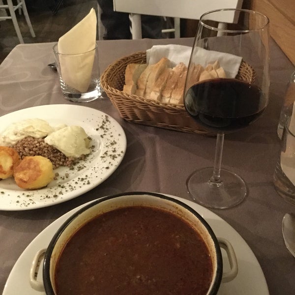 Photo taken at Güjžina - The Soul of Pannonia Restaurant by W. on 9/19/2017