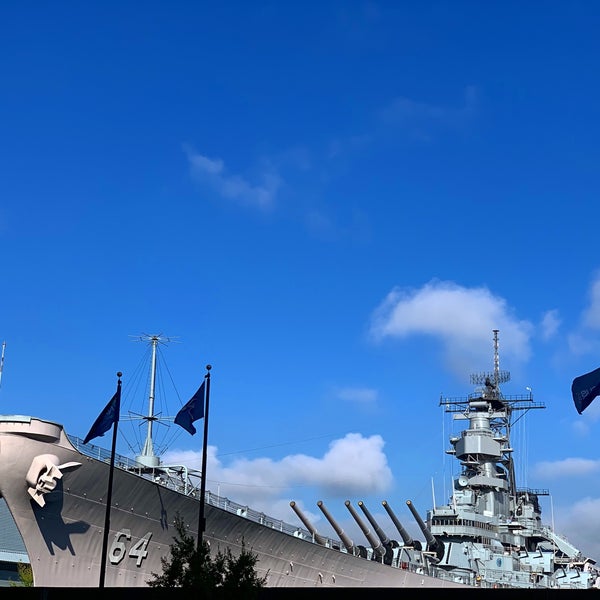 Photo taken at USS Wisconsin (BB-64) by Gary W. on 8/6/2019