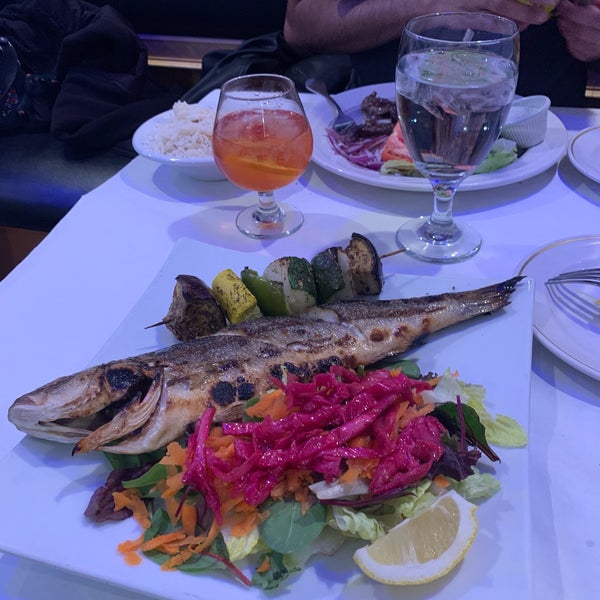 Photo taken at Istanbul Blue Restaurant by Aish on 3/30/2019