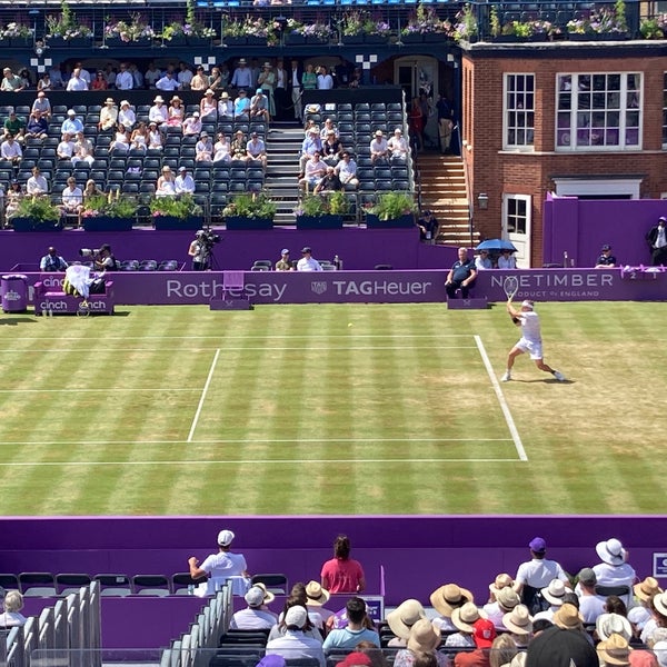 Photos at Queen's Club Tennis Stadium in Fulham