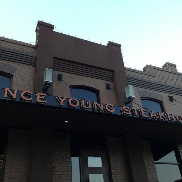 Photo taken at Vince Young Steakhouse by Eric W. on 5/15/2013