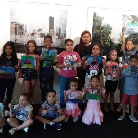 Taller de dibujo y pintura para niños de Mossack Fonseca