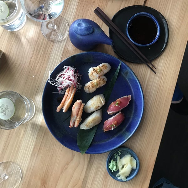 Photo taken at Bamboo Sushi by Emily G. on 5/31/2018