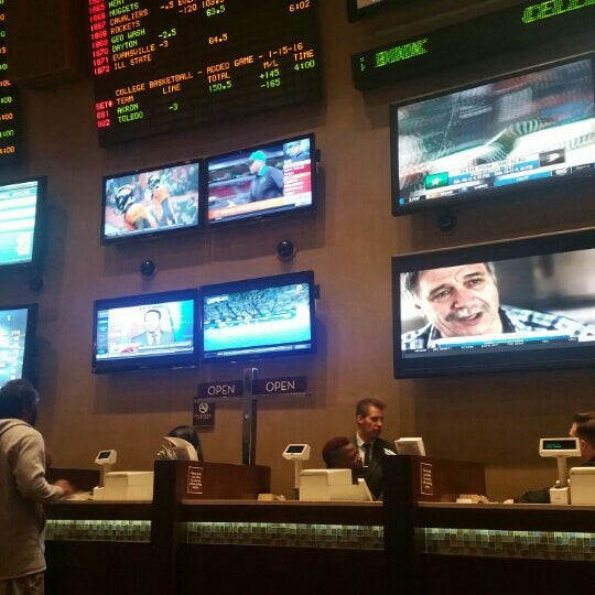 Photo taken at Race &amp; Sports Book by Sean R. on 1/15/2016