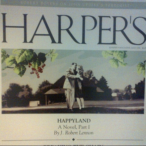 Снимок сделан в Harper&#39;s Magazine пользователем Jocelyn G. 9/19/2012