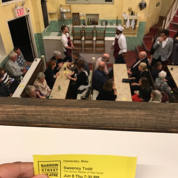 Photo taken at Barrow Street Theatre by Heather H. on 6/8/2017