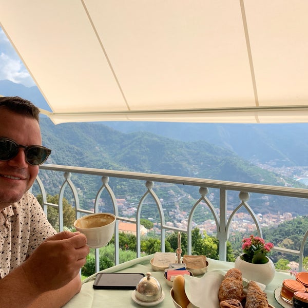 Photo taken at Belmond Hotel Caruso by Heather H. on 8/16/2019