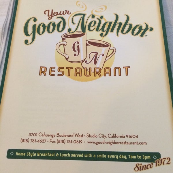 Foto tomada en Good Neighbor Restaurant  por Tony M. el 5/4/2014