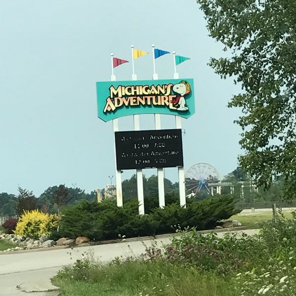 Photo taken at Michigan&#39;s Adventure by Heather S. on 8/21/2017