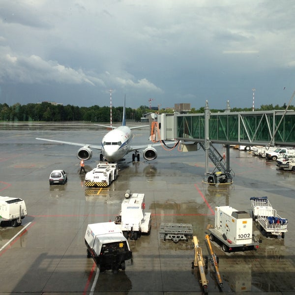 Photo taken at Warsaw Chopin Airport (WAW) by Vasyl on 6/1/2013