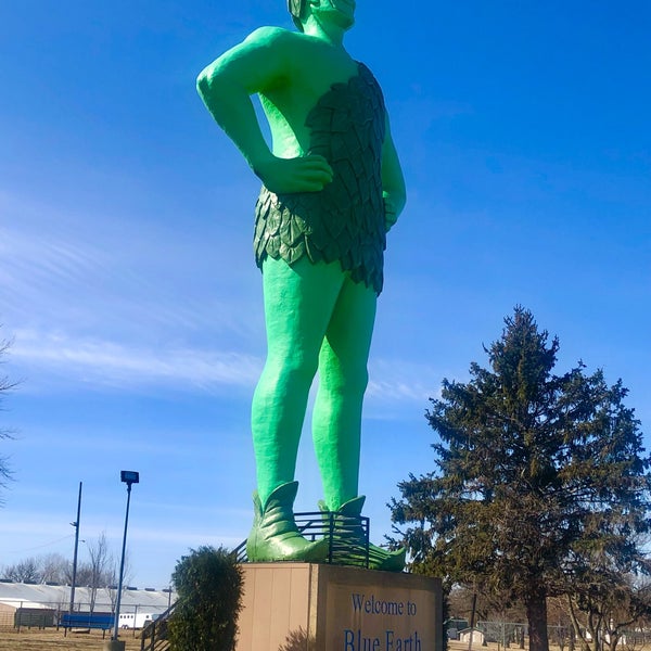 Photo taken at Jolly Green Giant Statue by Debbie E. on 3/27/2022