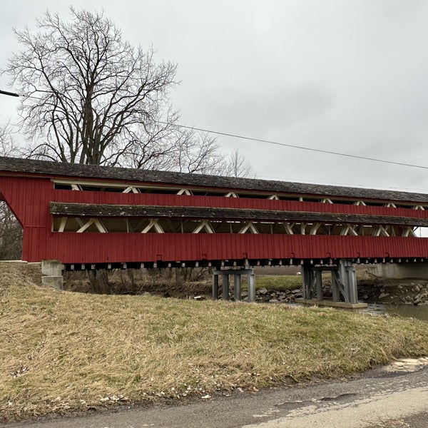Culbertson covered bridge Scenic Lookout