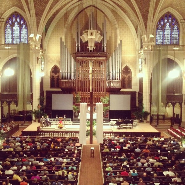 5/20/2014 tarihinde Asa C.ziyaretçi tarafından Central Lutheran Church'de çekilen fotoğraf
