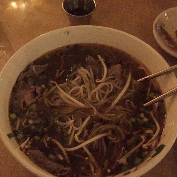 The three meat pho is full of flavor, very good. If you like it spicy ask for a bottle of their hot sauce "The Wrath of Khan"