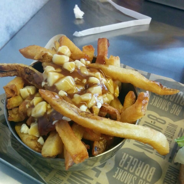 The poutine here is legitimate, even though this is a chain from Ontario