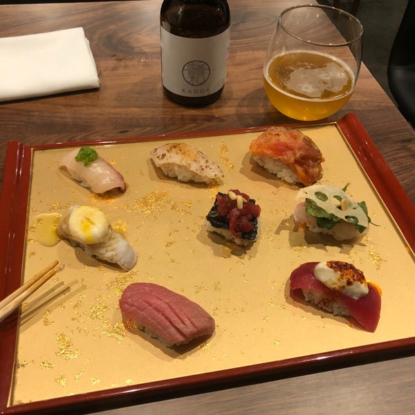 Photo taken at Sushi of Gari 46 by Brett G. on 10/17/2019
