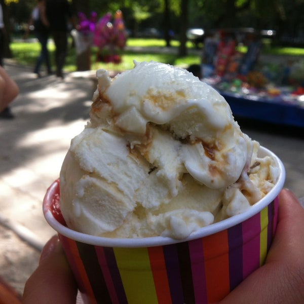 Photo taken at Fresco ice-cream van by Michael R. on 9/4/2013