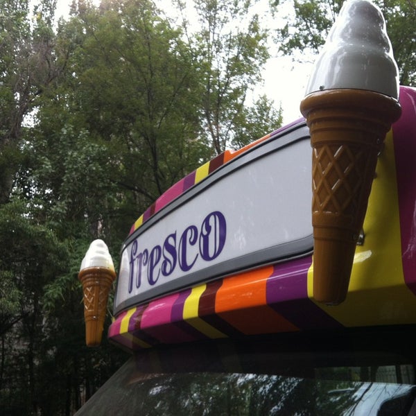 Photo taken at Fresco ice-cream van by Michael R. on 7/5/2013