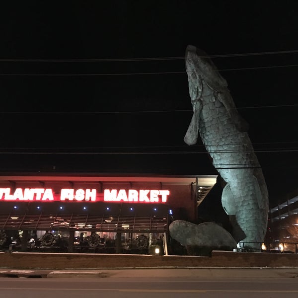 12/11/2017 tarihinde Serkan O.ziyaretçi tarafından Atlanta Fish Market'de çekilen fotoğraf
