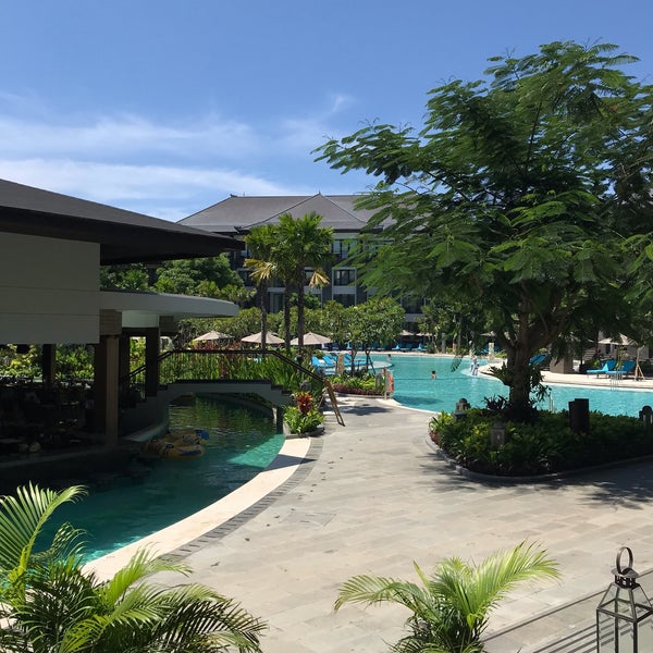 Photo taken at Courtyard Bali Nusa Dua Resort by しの on 2/20/2019