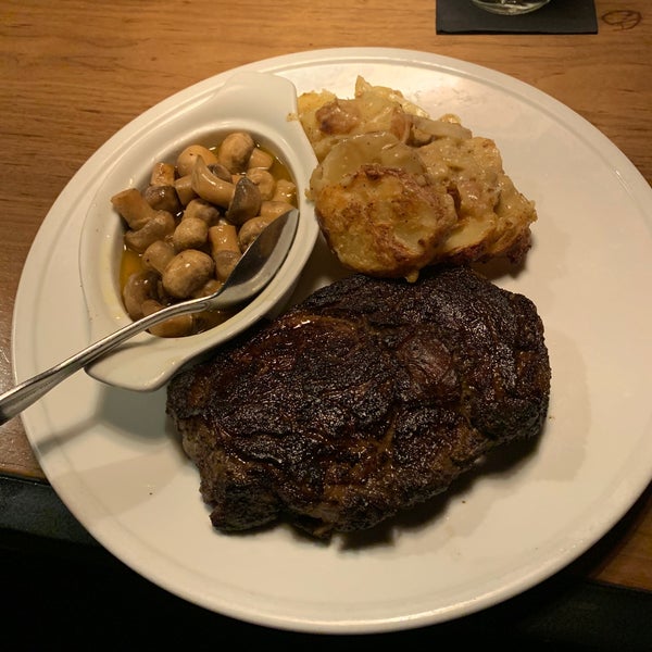 Photo taken at Stubrik&#39;s Steakhouse by Walter T. on 8/6/2019