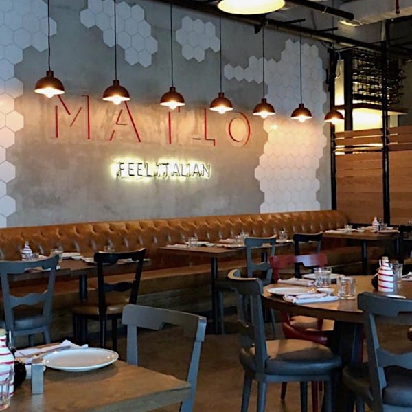 Photo taken at MATTO Italian Restaurant by Lama on 2/24/2019