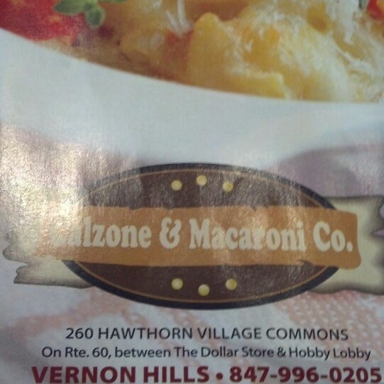 Das Foto wurde bei Calzone &amp; Macaroni Co. von Garry am 4/29/2013 aufgenommen