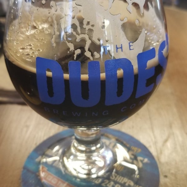 Photo taken at The Dudes&#39; Brewing Company by Romi D. on 3/16/2019