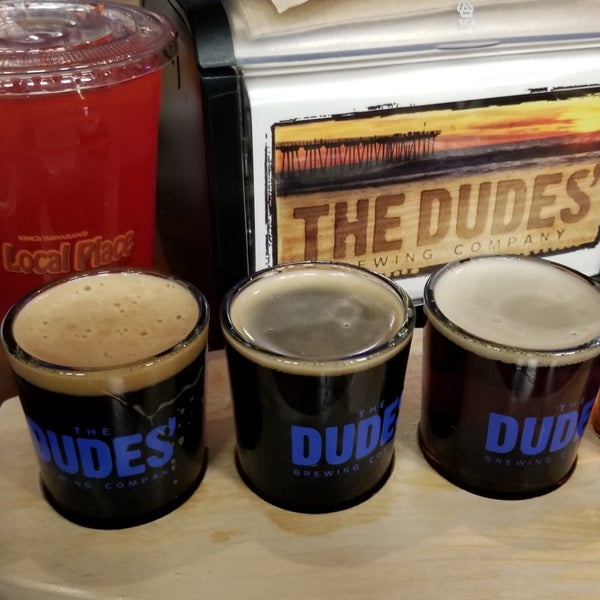 Photo taken at The Dudes&#39; Brewing Company by Romi D. on 12/30/2018