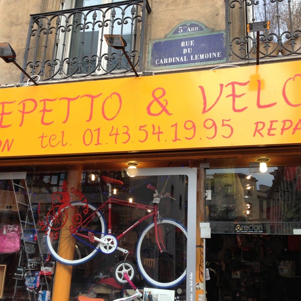 Gepetto velo paris 5 hotsell