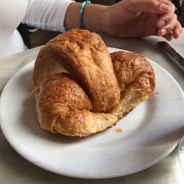 The croissant was truly sad it was not fluffy or buttery tasted ok but just sad