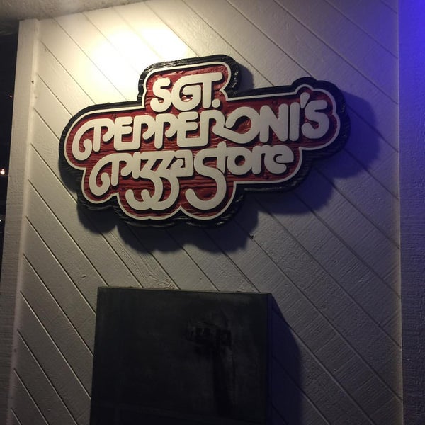 Photo taken at Sgt. Pepperoni&#39;s Pizza Store by Tristan E. on 2/3/2016