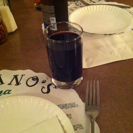 Photo taken at Fricano&#39;s Pizza Restaurant by Robert P. on 10/4/2012