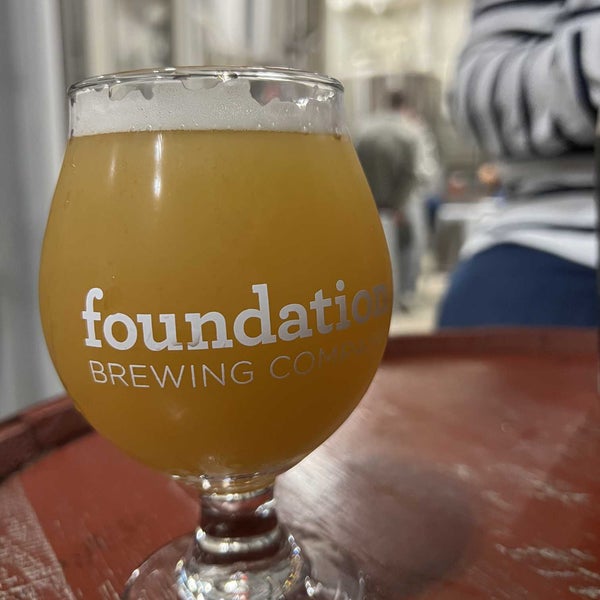 Photo taken at Foundation Brewing Company by Dan C. on 3/19/2022