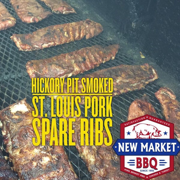 Photo taken at New Market BBQ by New Market B. on 10/24/2015
