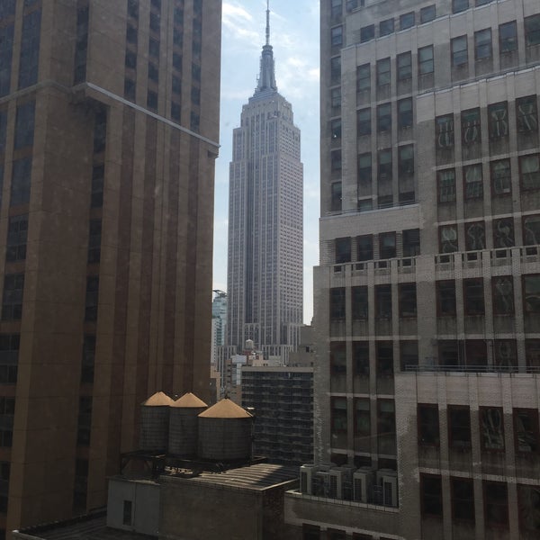 Photo taken at Courtyard New York Manhattan/Times Square by Meghan on 7/26/2015