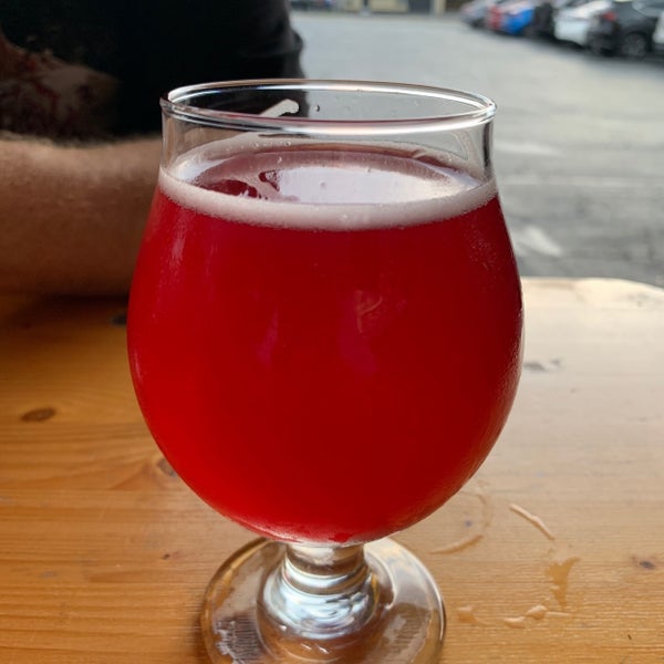 Photo taken at Brew Bus Terminal and Brewery by Staci B. on 4/4/2019