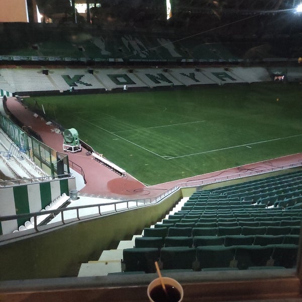 Photo taken at Konya Büyükşehir Stadyumu by Ahmet C. on 4/23/2024