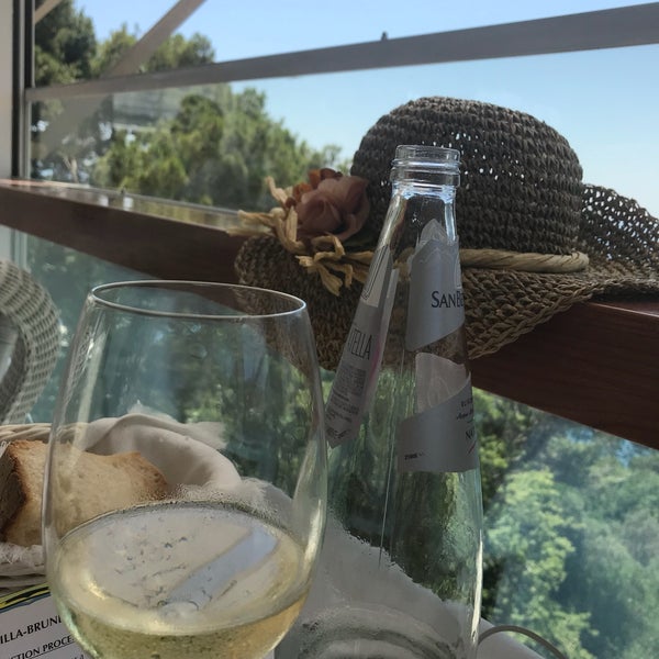 Pasta , the view and the service.