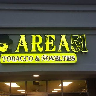 Foto diambil di Area 51 Tobacco  and  Novelties (Princess Anne) oleh Area 51 T. pada 5/24/2017