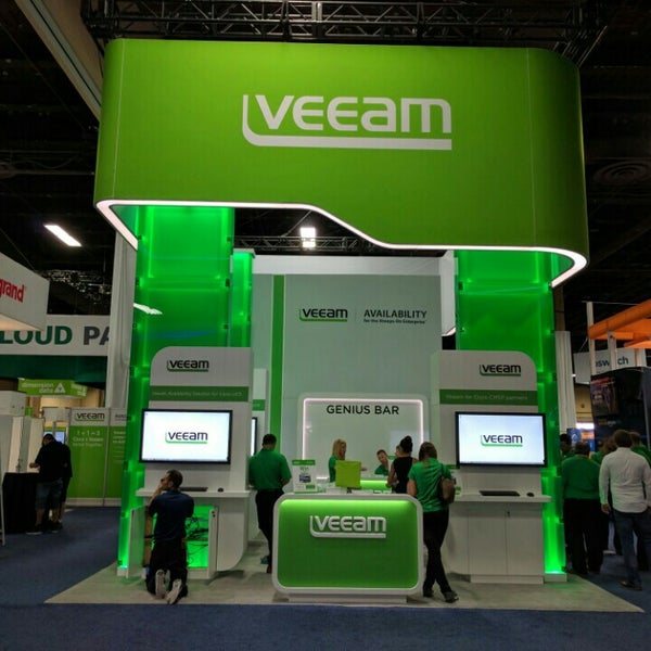 Veeam Booth At NetApp Insight (Now Closed) Las Vegas, NV