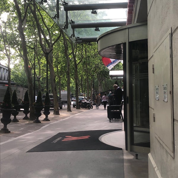 Photo taken at Paris Marriott Rive Gauche Hotel &amp; Conference Center by Emilie M. on 5/24/2019