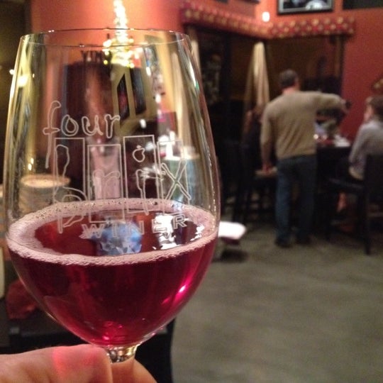 Photo taken at Four Brix Winery and Tasting Room by Lisa M. on 12/15/2012