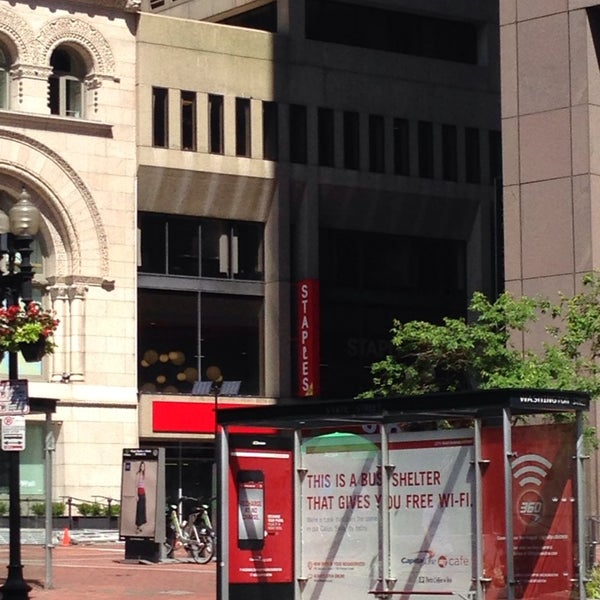Staples Downtown Boston 1 Washington Mall