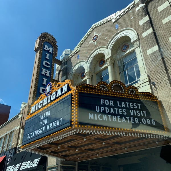 Das Foto wurde bei Michigan Theater von Owl _. am 4/18/2020 aufgenommen